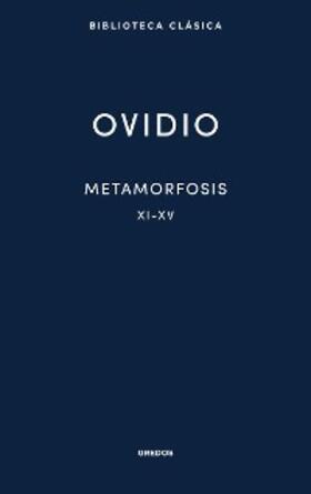  Metamorfosis XI-XV | eBook | Sack Fachmedien