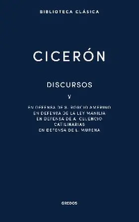 Cicerón |  Discursos V | eBook | Sack Fachmedien
