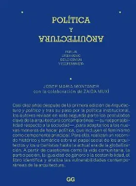 Montaner / Muxí |  Política y arquitectura | eBook | Sack Fachmedien