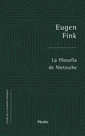 Fink |  La filosofía de Nietzsche | eBook | Sack Fachmedien