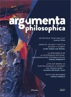  Argumenta Philosophica 2020 - Vol. 1 | eBook | Sack Fachmedien