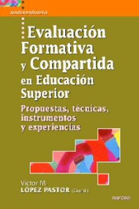 Pastor López |  Evaluación formativa y compartida en Educación Superior | eBook | Sack Fachmedien