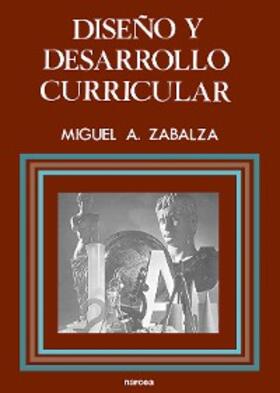 Zabalza |  Diseño y desarrollo curricular | eBook | Sack Fachmedien