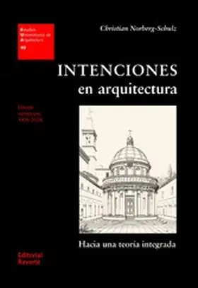 Norberg-Schulz |  Intenciones en arquitectura | eBook | Sack Fachmedien