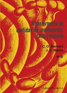 Bennett / Myers |  Transferencia de cantidad de movimiento, calor y materia Vol. 2 | eBook | Sack Fachmedien