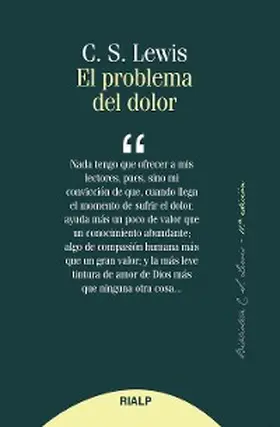 Lewis |  El problema del dolor | eBook | Sack Fachmedien