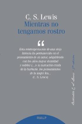 Lewis |  Mientras no tengamos rostro | eBook | Sack Fachmedien