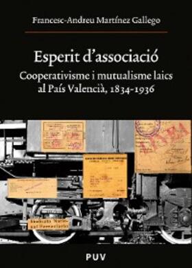 Martínez Gallego |  Esperit d'associació | eBook | Sack Fachmedien