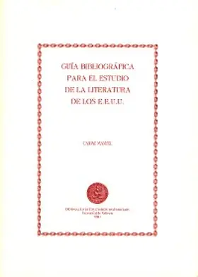 Manuel Cuenca |  Guía bibliográfica para el estudio de la literatura de los Estados Unidos | eBook | Sack Fachmedien