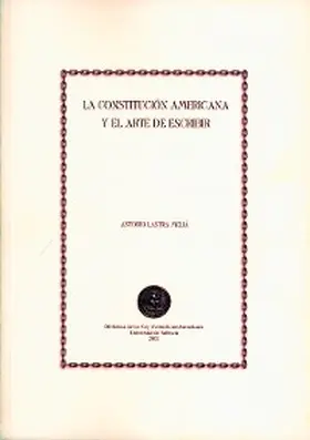 Lastra Meliá |  La Constitución americana y el arte de escribir | eBook | Sack Fachmedien