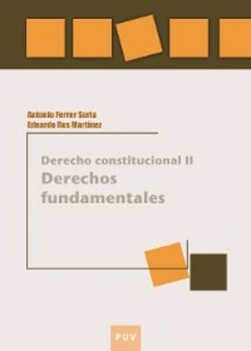 Cotino Hueso |  Derecho constitucional II | eBook | Sack Fachmedien