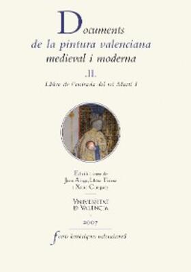 Aliaga Morell |  Documents de la pintura valenciana medieval i moderna II. | eBook | Sack Fachmedien