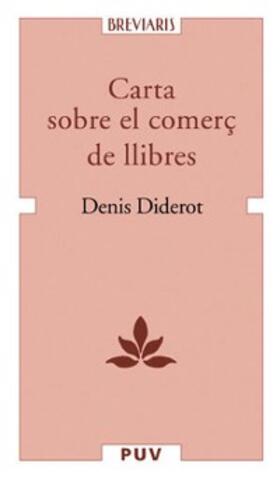 Diderot |  Carta sobre el comerç de llibres | eBook | Sack Fachmedien