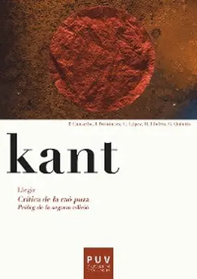 Camacho Martínez / Fernández Zamora / López Baeza |  Kant. Llegir Crítica de la raó pura | eBook | Sack Fachmedien
