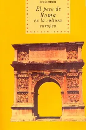 Cantarella |  El peso de Roma en la cultura europea | eBook | Sack Fachmedien