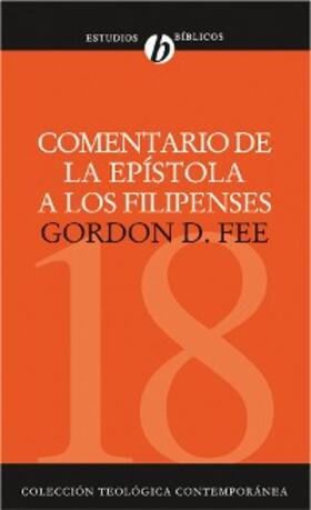 Fee |  Comentario de la epístola a los Filipenses | eBook | Sack Fachmedien