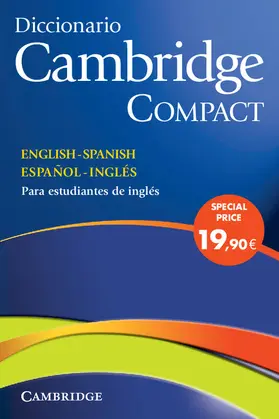  Diccionario Bilingue Cambridge Spanish-English Paperback with CD-ROM Compact Edition | Buch |  Sack Fachmedien