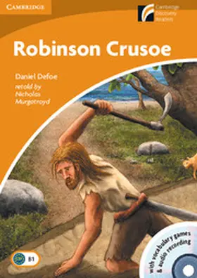 Defoe |  Robinson Crusoe Level 4 Intermediate Book with CD-ROM and Audio CDs (2) | Buch |  Sack Fachmedien