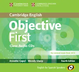 Capel / Sharp |  Objective First for Spanish Speakers Class Audio CDs (3) | Sonstiges |  Sack Fachmedien