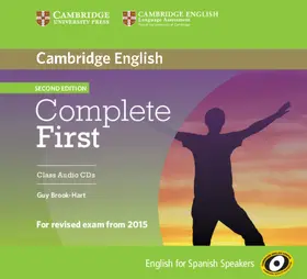 Brook-Hart |  Complete First for Spanish Speakers Class Audio CDs (3) | Sonstiges |  Sack Fachmedien