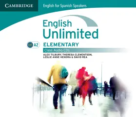 Clementson / Tilbury / Rea |  English Unlimited for Spanish Speakers Elementary Class Audio CDs (3) | Sonstiges |  Sack Fachmedien