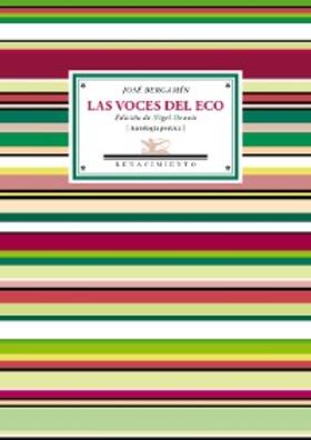 Bergamín |  Las voces del eco | eBook | Sack Fachmedien