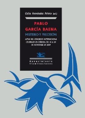 Fernández Prieto |  Pablo García Baena: Misterio y precisión | eBook | Sack Fachmedien