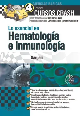 Gargani | Lo esencial en Hematología e inmunología + Studentconsult en español | E-Book | www.sack.de