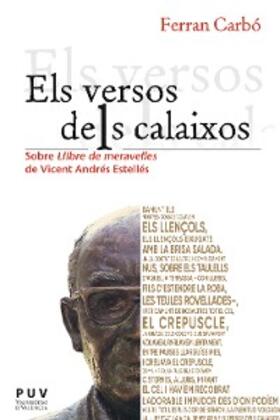 Carbó Aguilar |  Els versos dels calaixos | eBook | Sack Fachmedien