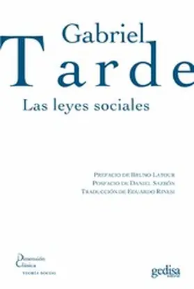 Tarde |  Las leyes sociales | eBook | Sack Fachmedien