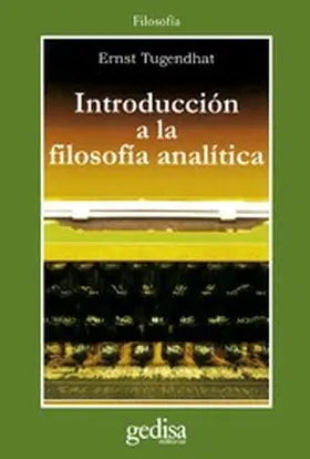Tugendhat |  Introducción a la filosofía analítica | eBook | Sack Fachmedien