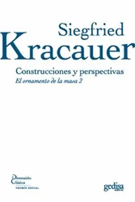 Kracauer |  Construcciones y perspectivas | eBook | Sack Fachmedien