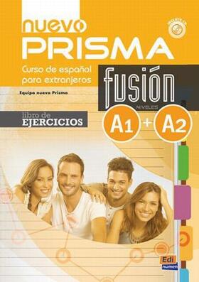 Nuevo Prisma Team / Menendez |  Nuevo Prisma Fusion A1 + A2: Exercises Book | Buch |  Sack Fachmedien