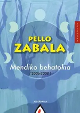 Zabala |  Mendiko behatokia | eBook | Sack Fachmedien