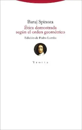 Spinoza |  Ética demostrada según el orden geométrico | eBook | Sack Fachmedien