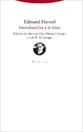 Husserl |  Introducción a la ética | eBook | Sack Fachmedien