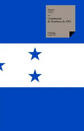 Autores |  Constitución de Honduras de 1982 | eBook | Sack Fachmedien