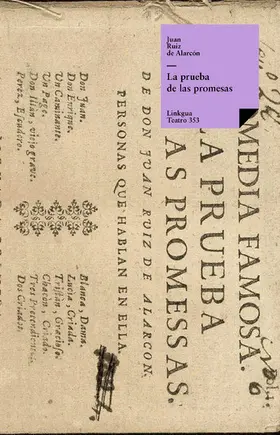 Ruiz de Alarcón |  La prueba de las promesas | eBook | Sack Fachmedien