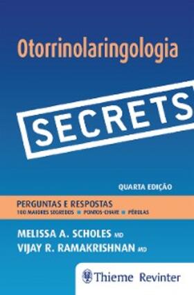 Scholes / Ramakrishnan |  Secrets - Otorrinolaringologia | eBook | Sack Fachmedien