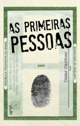 Cardoso |  As primeiras pessoas | eBook | Sack Fachmedien