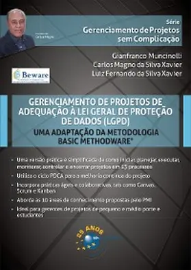 Xavier / Muncinelli |  Gerenciamento de Projetos de Adequação à Lei Geral de Proteção de Dados (LGPD) | eBook | Sack Fachmedien