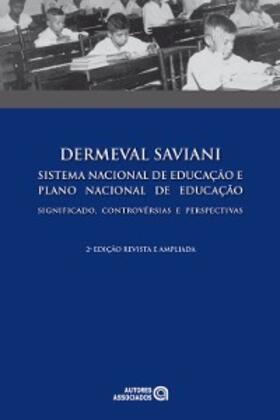Saviani |  Sistema nacional de educação e plano nacional de educação | eBook | Sack Fachmedien