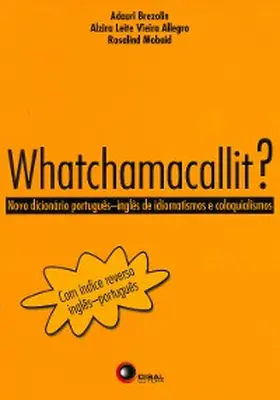Brezolin / Allegro / Mobaid |  Whatchamacallit? | eBook | Sack Fachmedien