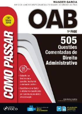 Garcia |  Como passar na OAB 1ª Fase: direito administrativo | eBook | Sack Fachmedien
