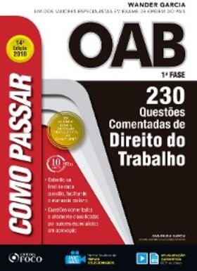 Garcia |  Como passar na OAB 1ª Fase: direito do trabalho | eBook | Sack Fachmedien