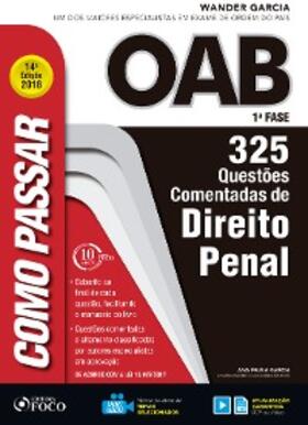 Garcia |  Como passar na OAB 1ª Fase: direito penal | eBook | Sack Fachmedien