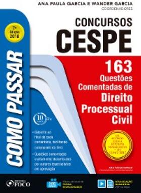 Garcia |  Como passar em concursos CESPE: direito processual civil | eBook | Sack Fachmedien