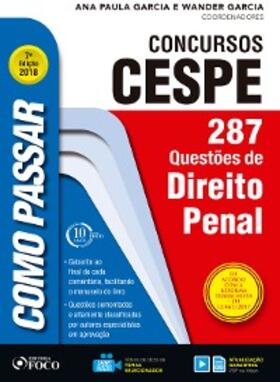 Garcia |  Como passar em concursos CESPE: direito penal | eBook | Sack Fachmedien