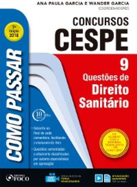 Garcia |  Como passar em concursos CESPE: direito sanitário | eBook | Sack Fachmedien
