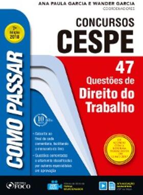 Garcia |  Como passar em concursos CESPE: direito do trabalho | eBook | Sack Fachmedien